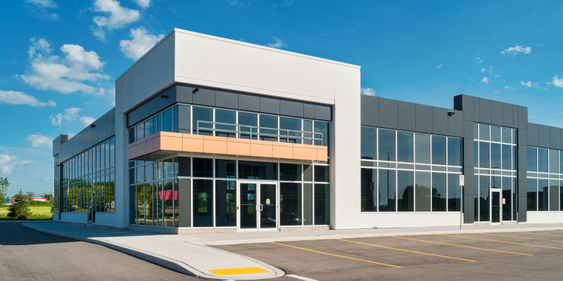 Exterior Office Washing in Steinbach, Manitoba